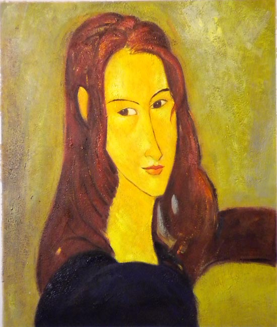 store falso d'autore Retrato di Modigliani